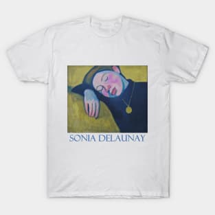 Sleeping Girl by Sonia Delaunay T-Shirt